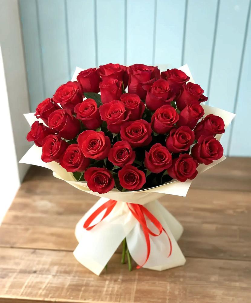 Букет 29 Красных роз в Савинский