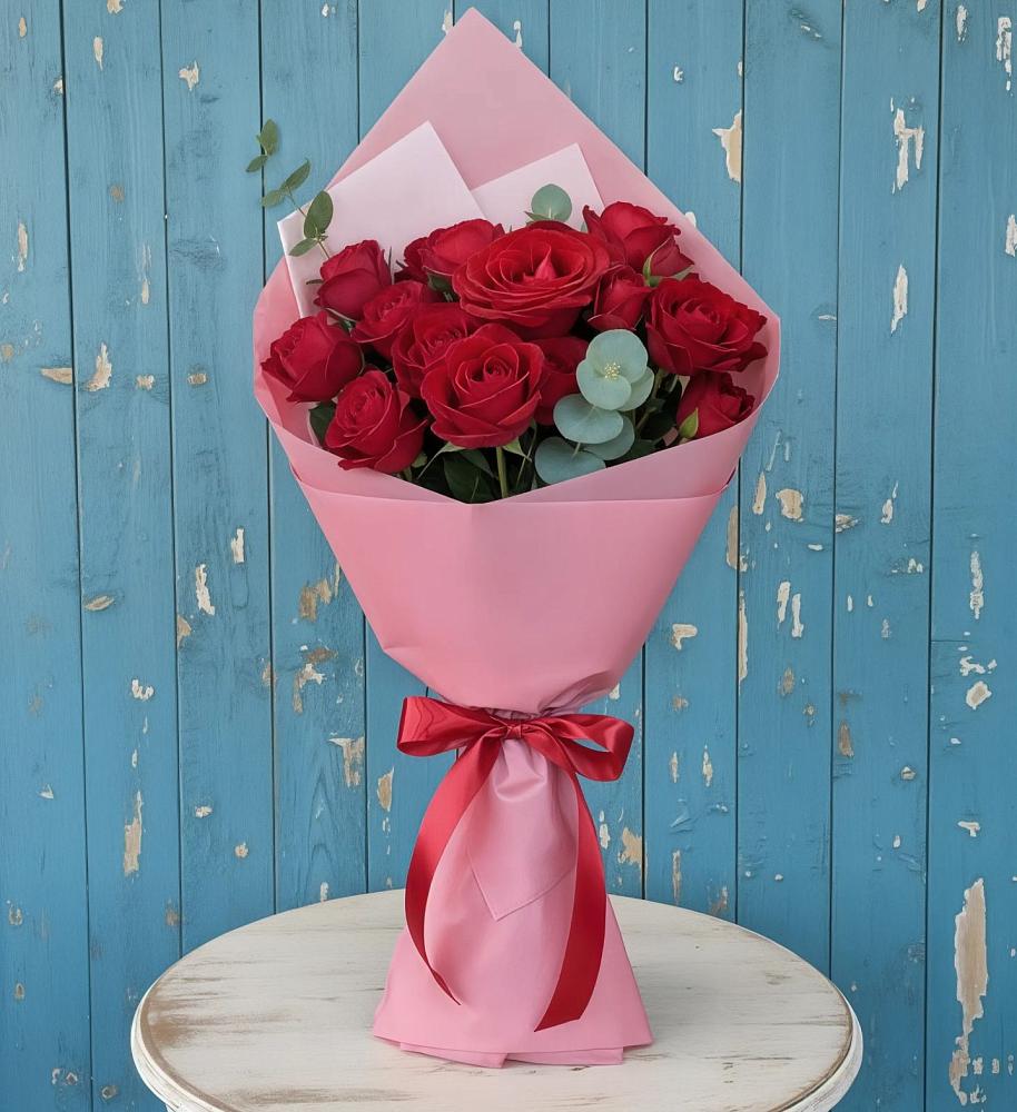 Букет цветов из: Розы в Савинский