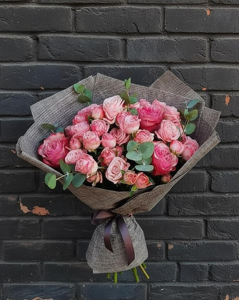 Букет цветов из: Розы в Савинский