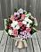 Букет цветов из: Альстромерии, Гвоздики, Розы и Хризантемы в Савинский