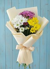 Букет цветов из:  Хризантемы в Савинский