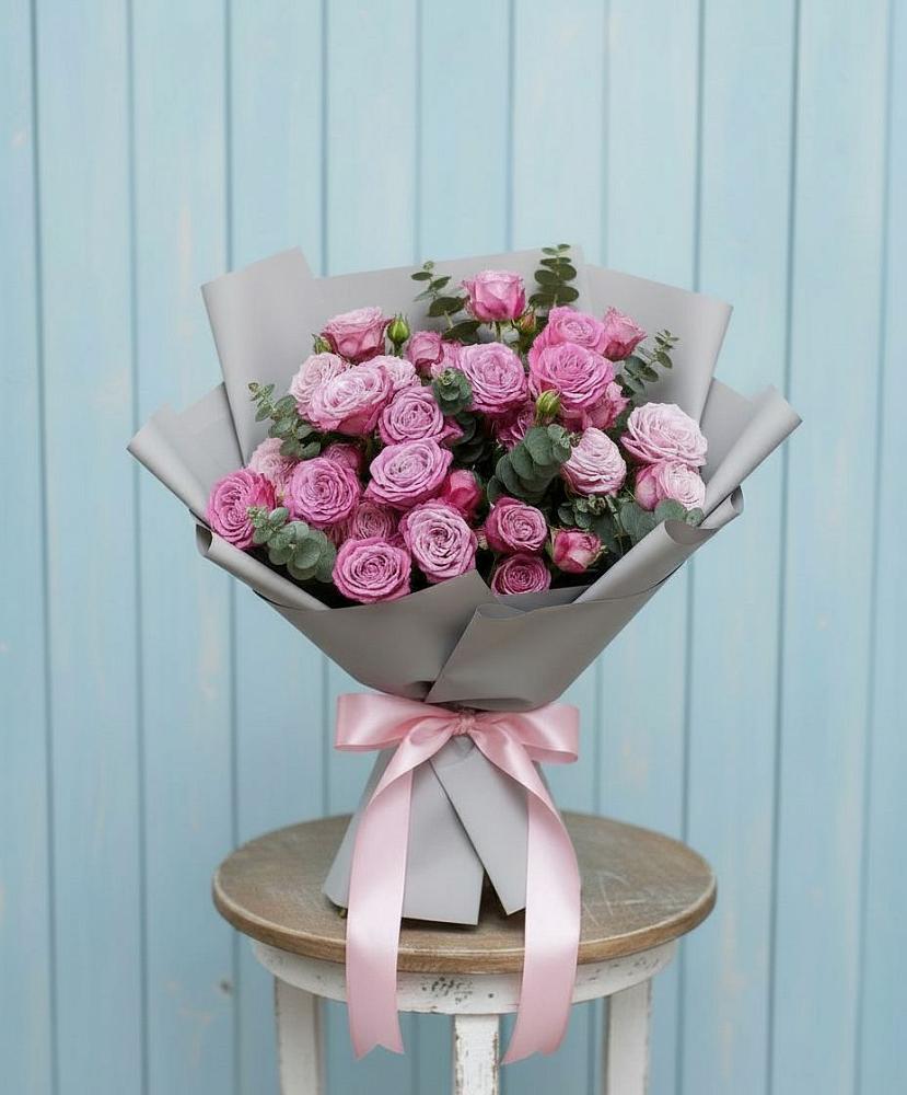 Букет цветов из: Розы в Савинский