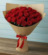 Букет Красные розы Милано в Савинский