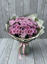 Букет цветов из:  Хризантемы в Савинский