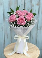 Букет цветов из:  Розы в Савинский