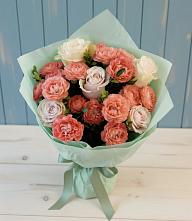 Букет цветов из:  Розы в Савинский