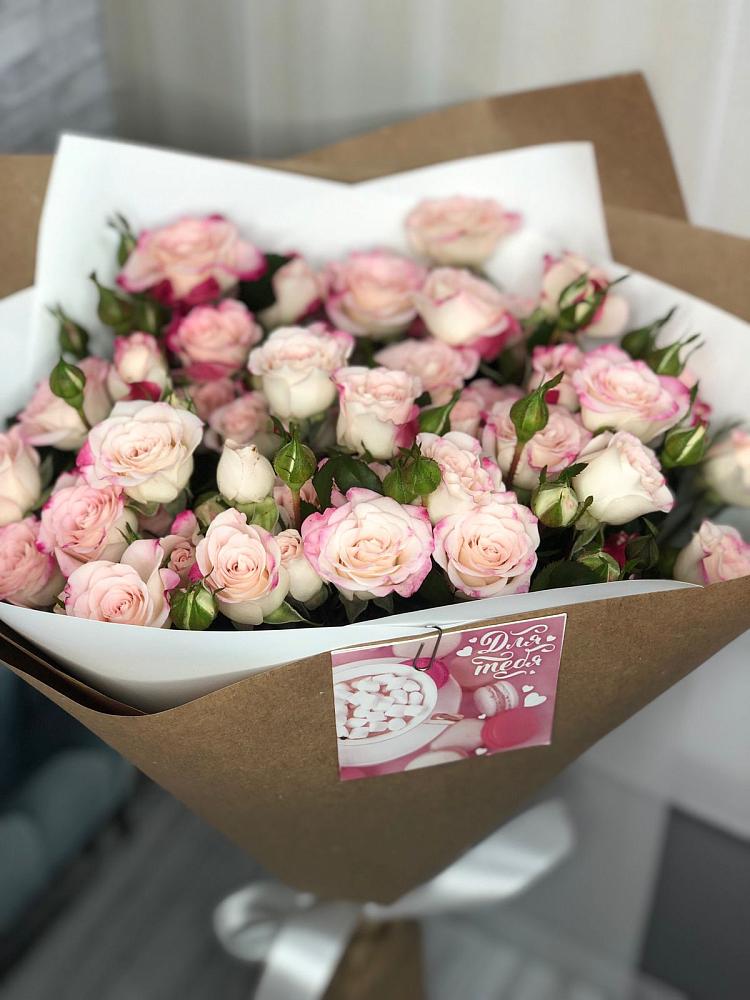 Букет цветов из: Розы в Савинский