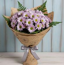 Букет цветов из:  Хризантемы в Савинский