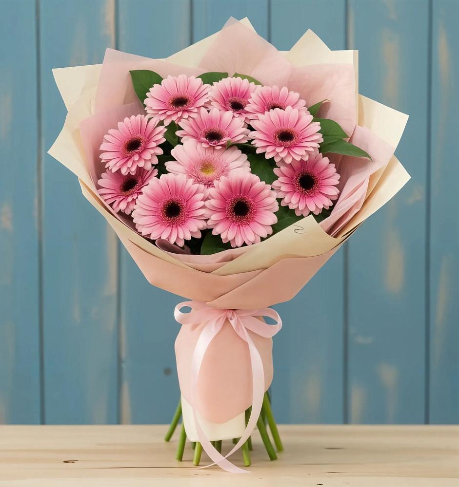 Букет цветов из: Герберы в Савинский