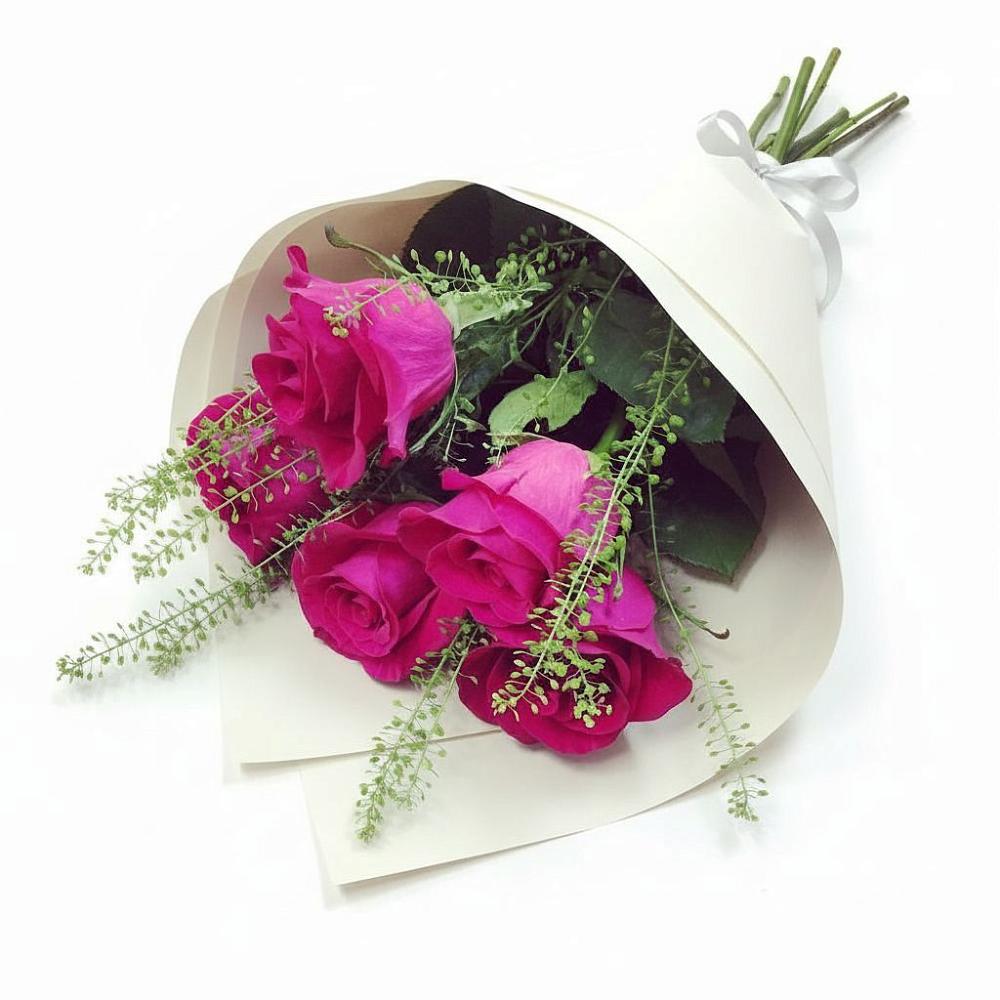 Букет цветов из: Розы в Савинский