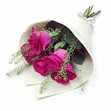 Букет цветов из:  Розы в Савинский