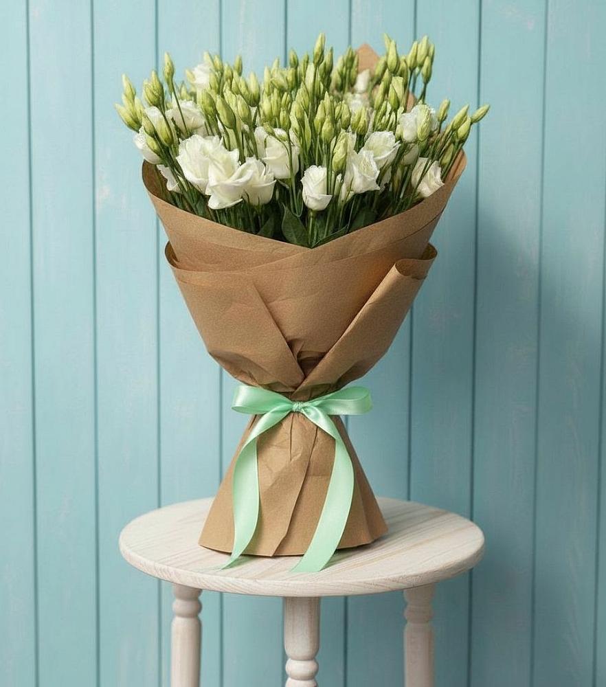 Букет цветов из: Лизиантусы в Савинский