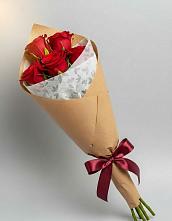 Букет цветов из:  Розы в Савинский