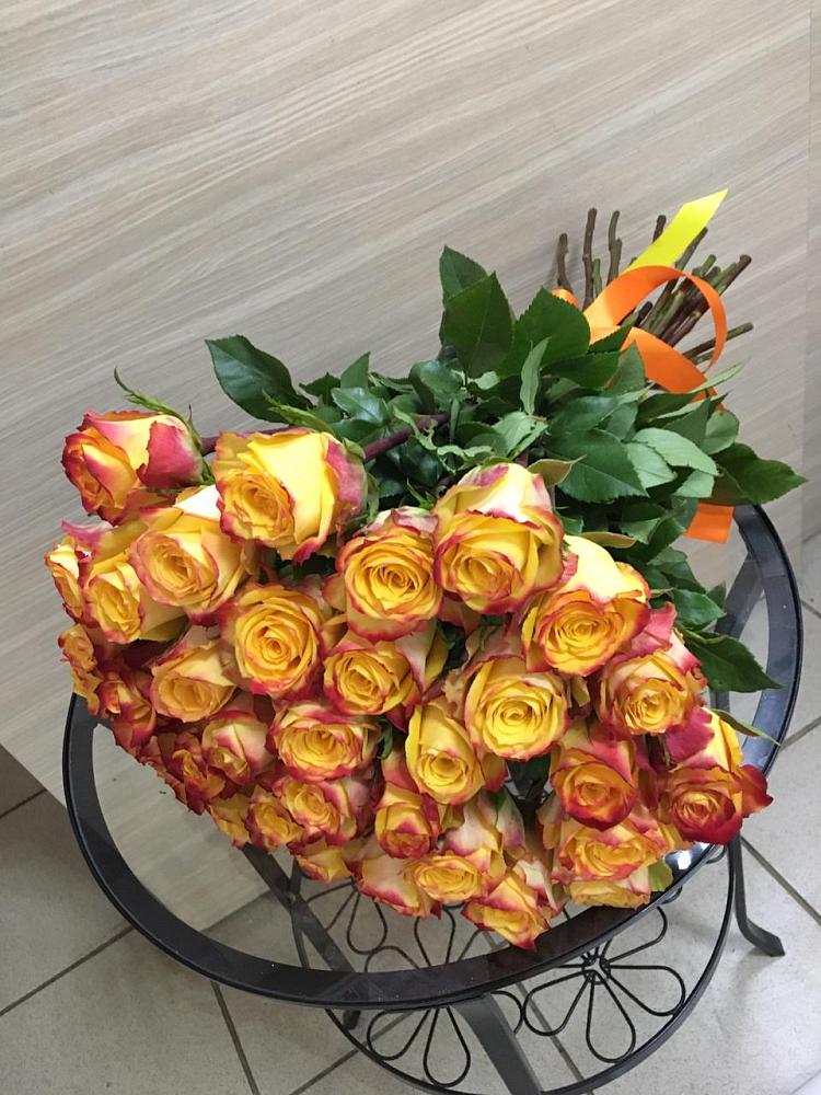 Букет Желтые розы в Савинский