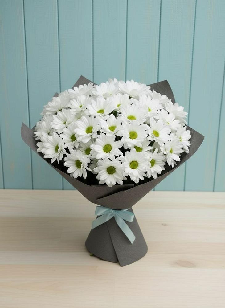 Букет цветов из: Хризантемы в Савинский