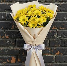 Букет цветов из:  Хризантемы в Савинский