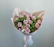 Букет цветов из:  Розы и Хризантемы в Савинский