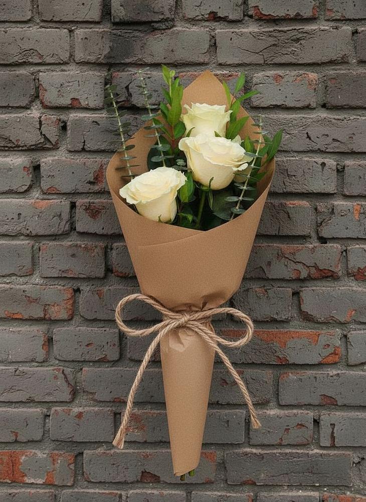 Букет цветов из: Розы в Савинский