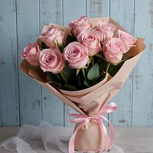 Букет цветов из:  Розы в Савинский