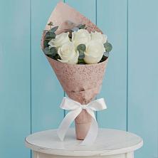 Букет цветов из:  Розы в Савинский