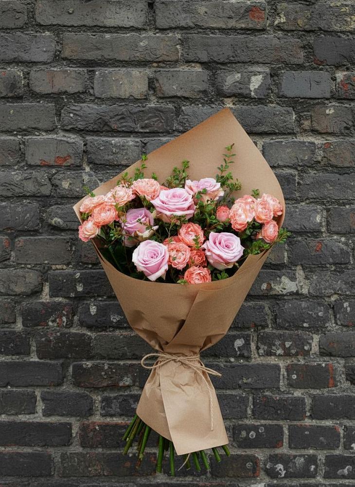 Букет цветов из: Розы в Савинский