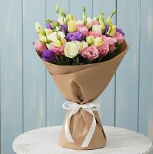 Букет цветов из:  Лизиантусы в Савинский