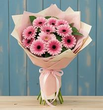 Букет цветов из:  Герберы в Савинский