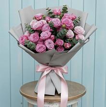 Букет цветов из:  Розы в Савинский